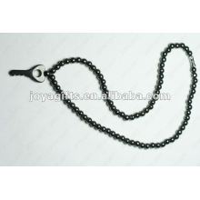 Magnetic Hematite Key beaded Necklace